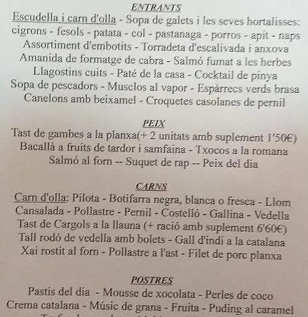 La Fonda Del Moli D'en Tarres * Santa Cristina d'Aro